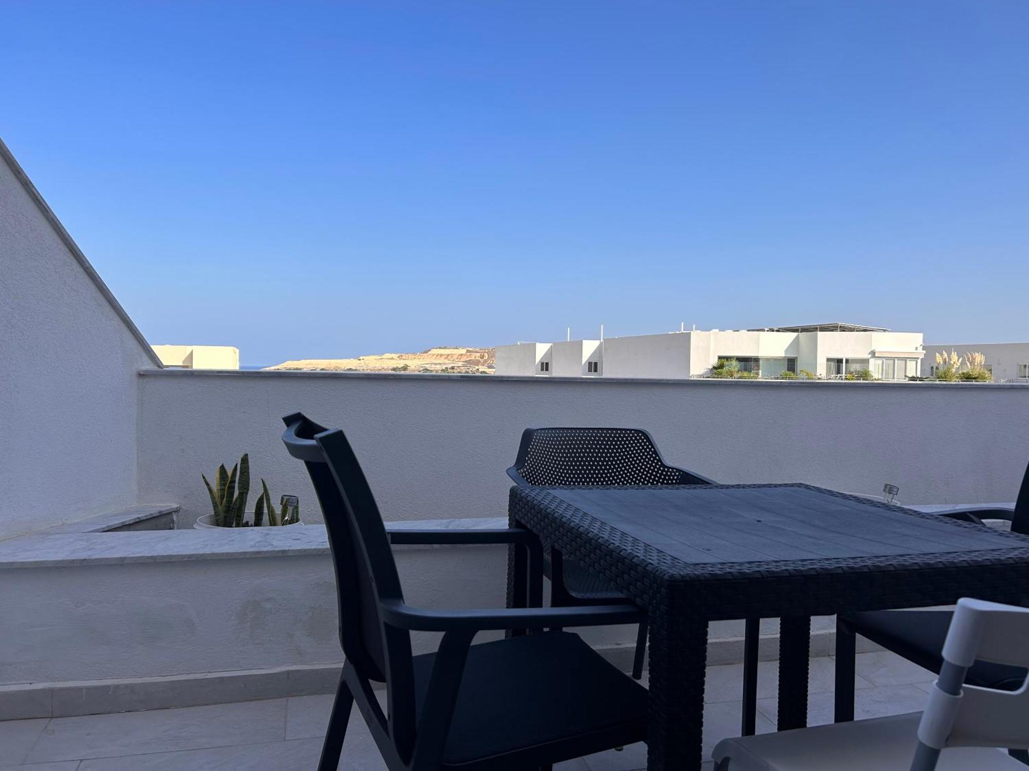 Apartamento Qawra Penthouse 4Person Ac+Wifi Bahía de San Pablo Exterior foto