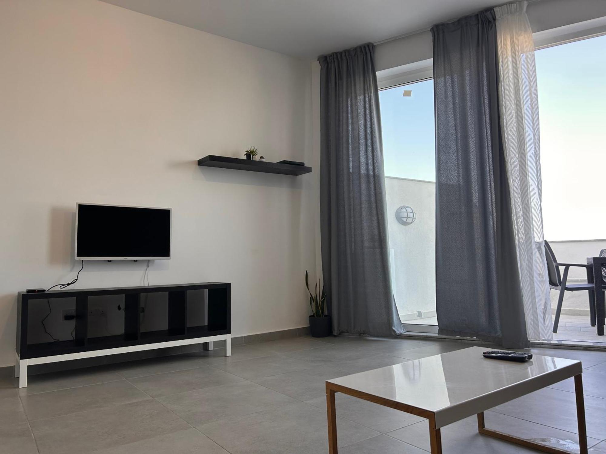 Apartamento Qawra Penthouse 4Person Ac+Wifi Bahía de San Pablo Exterior foto