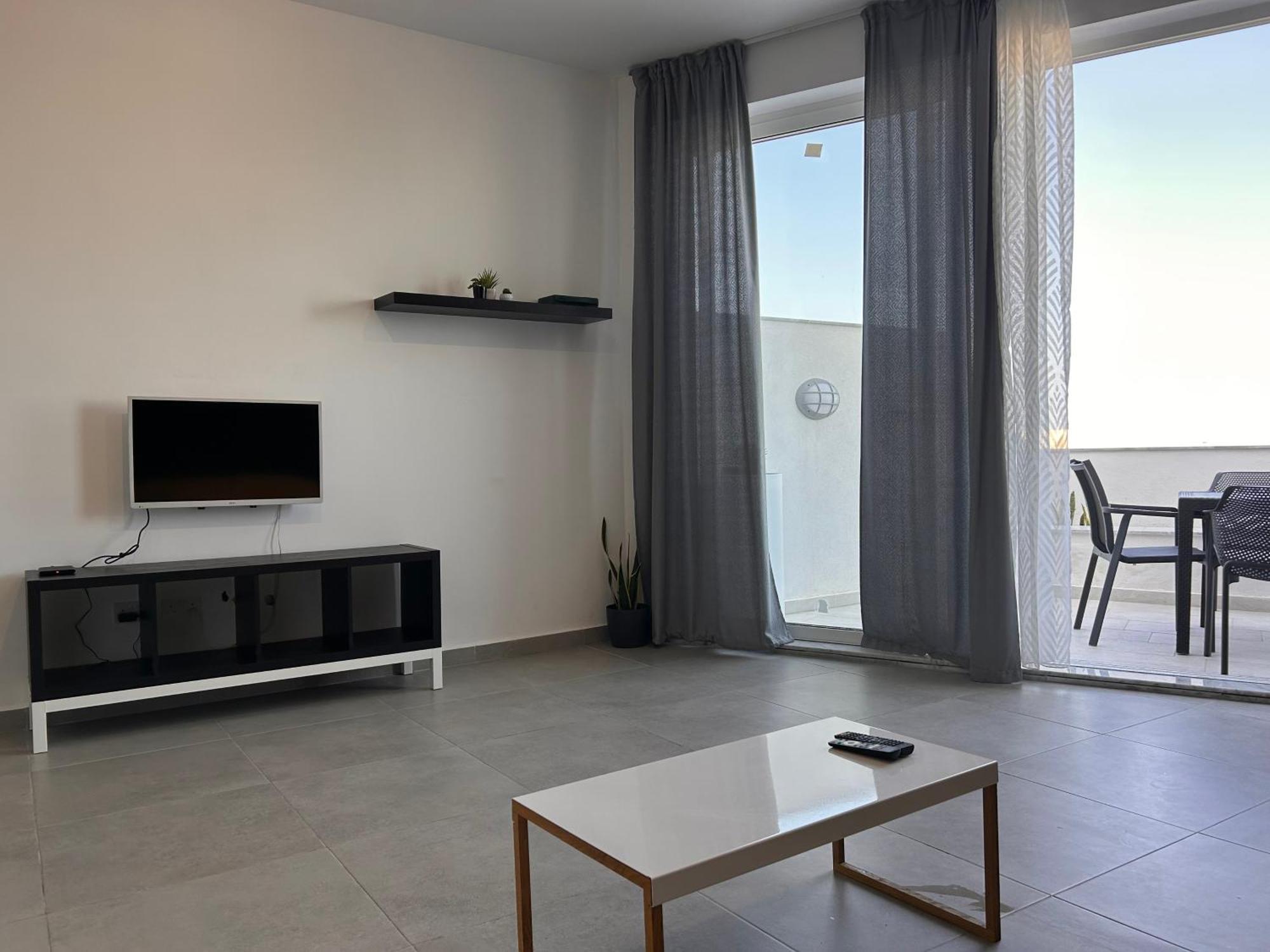 Apartamento Qawra Penthouse 4Person Ac+Wifi Bahía de San Pablo Exterior foto